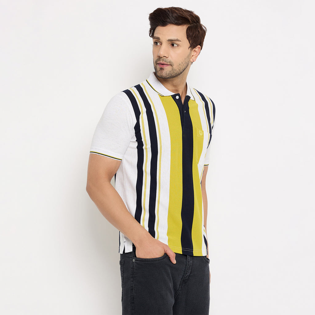 Duke Stardust Men Half Sleeve Cotton T-shirt (LF7258)