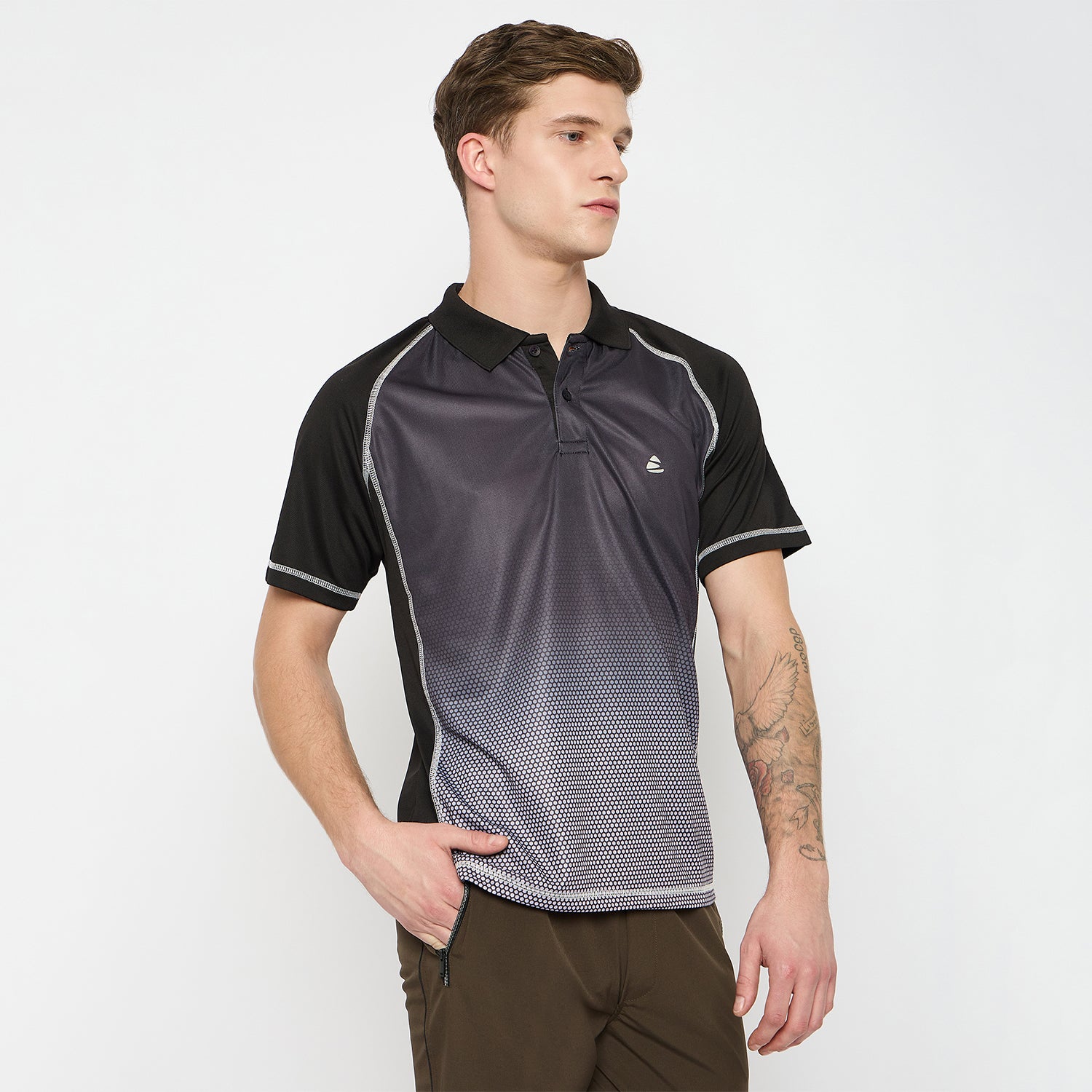 Duke Urban Men Half Sleeve Cotton Sports Tshirt (GD1220)