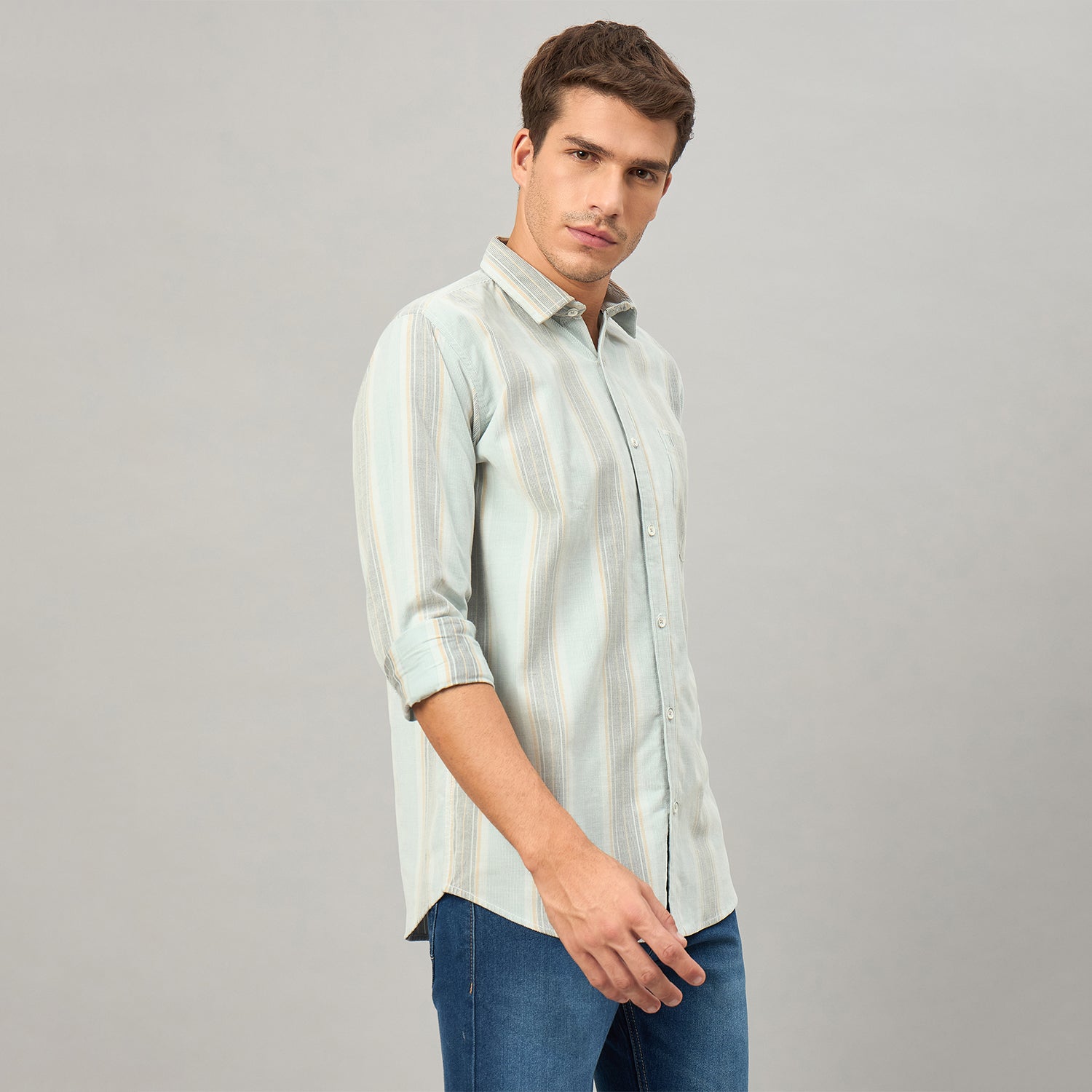 Duke Urban Men Full Sleeve Cotton Shirt (SDO5STK)