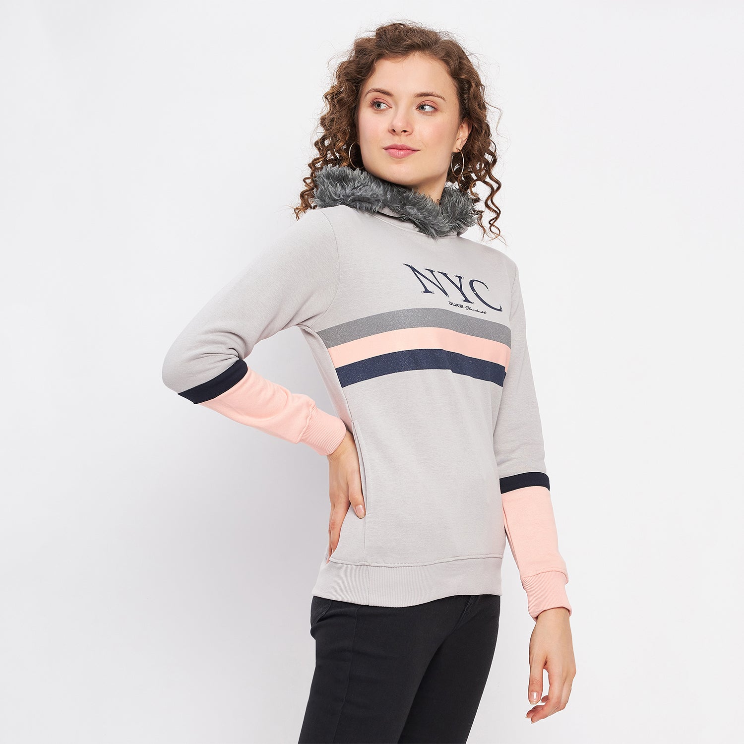 Duke Urban Women Hooded Sweatshirt (LFX821)