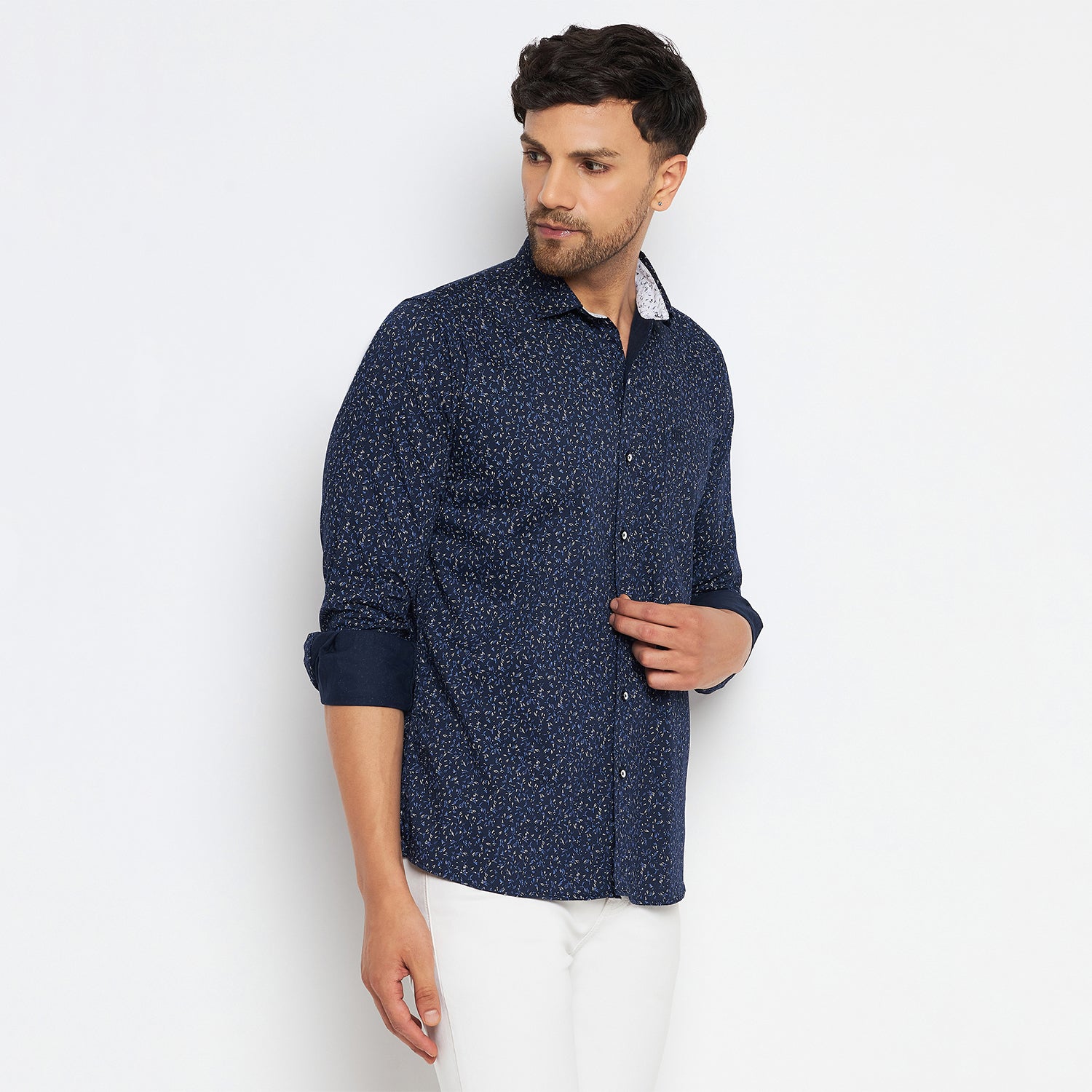 Duke Stardust Men Full Sleeve Cotton Shirts (SDO8APR)