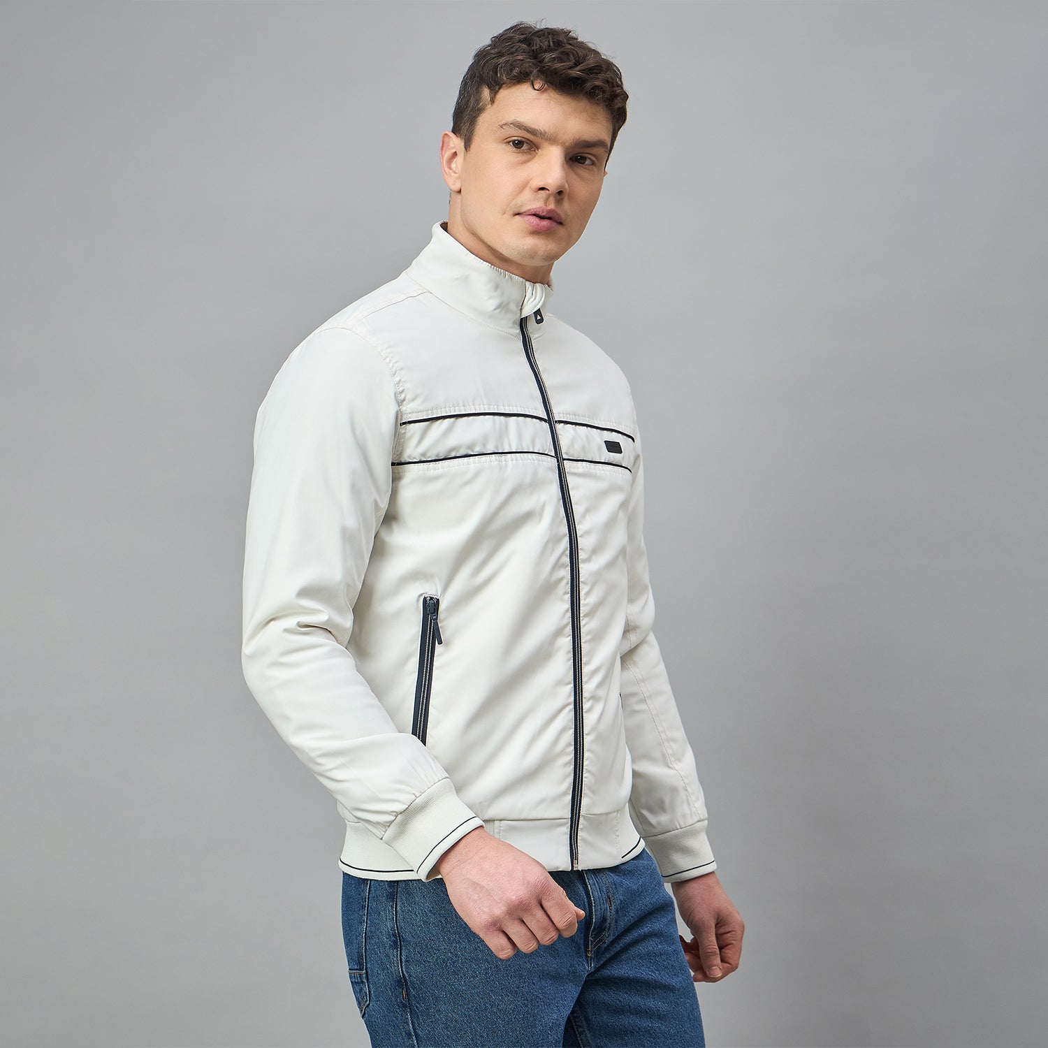 Duke Urban Men Full Sleeve High Neck Casual Jacket (SDZ2321)