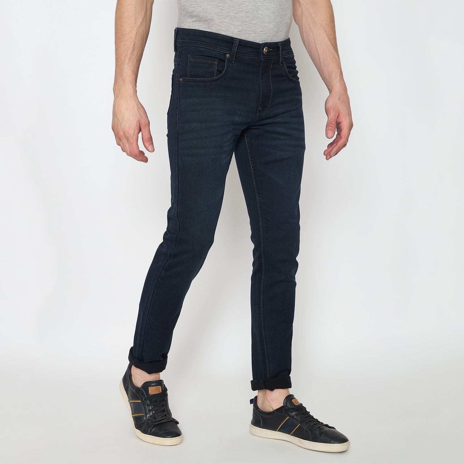 Duke Urban Men Slim Fit Stretchable Jeans (SDD5730S)