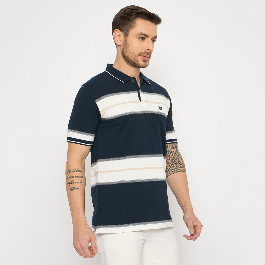 Duke Urban Men Half Sleeve Cotton Tshirt (LF7376)