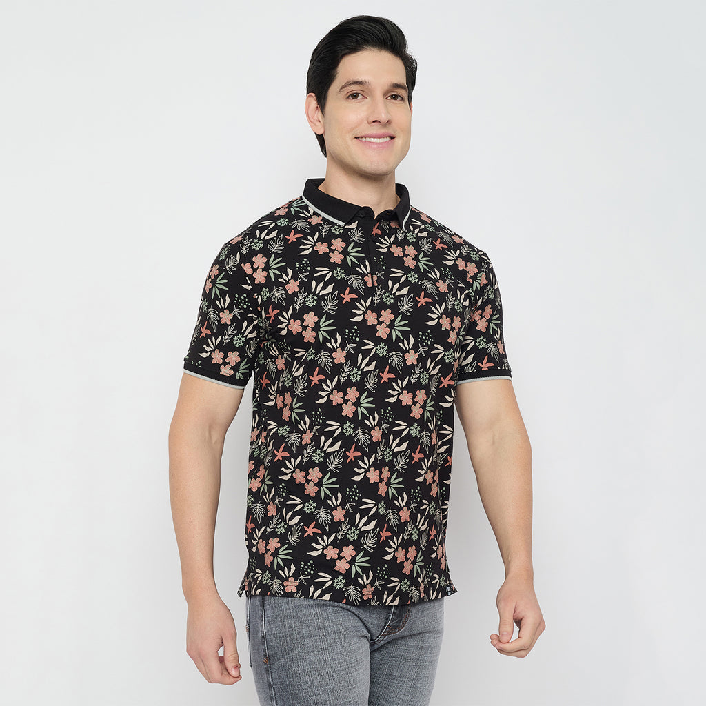 Duke Urban Men Half Sleeve Cotton Polo Tshirt (LF7449)