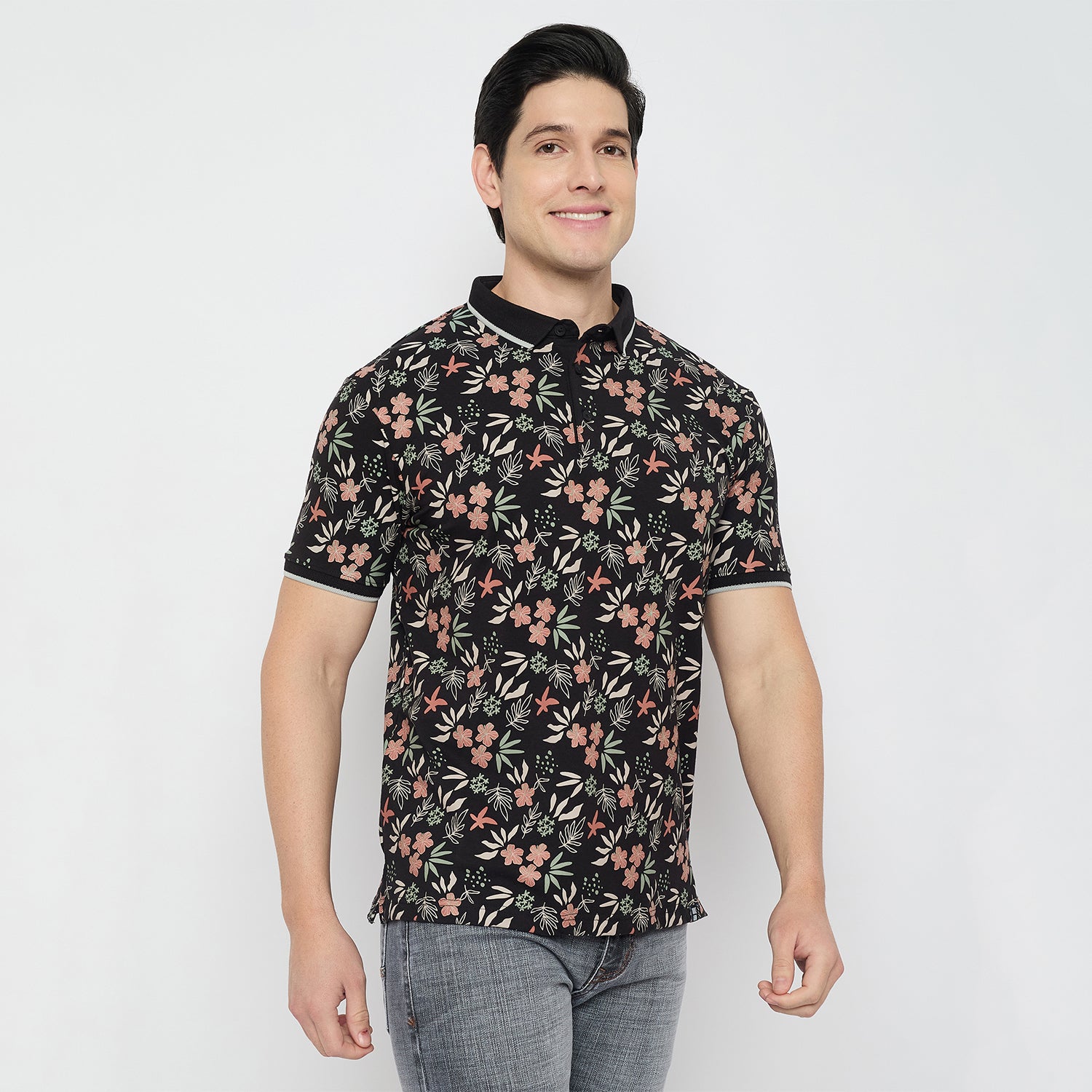 Duke Urban Men Half Sleeve Cotton Polo Tshirt (LF7449)