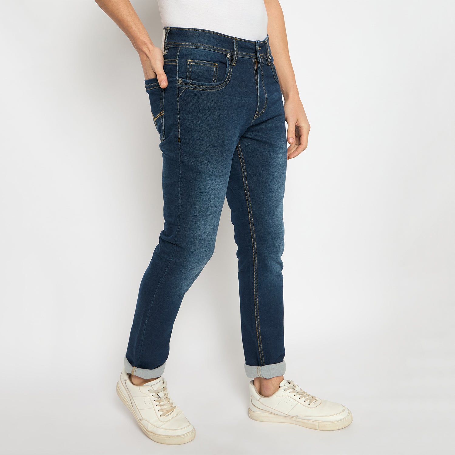 Duke Urban Men Slim Fit Stretchable Jeans (SDD5542)