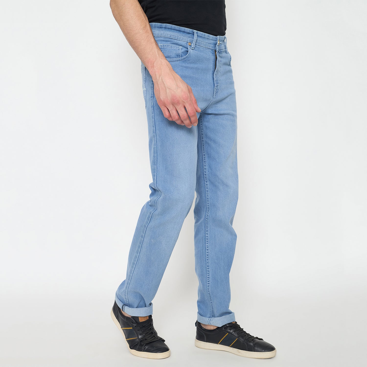 Duke Urban Men Comfort Fit Stretchable Jeans (SDD5900C)