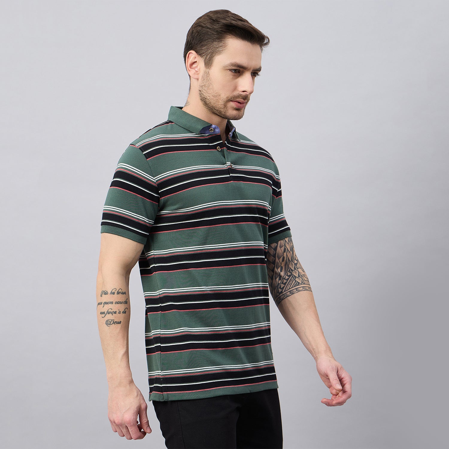 Duke Urban Men Half Sleeve Cotton Polo Tshirt (ON1426)
