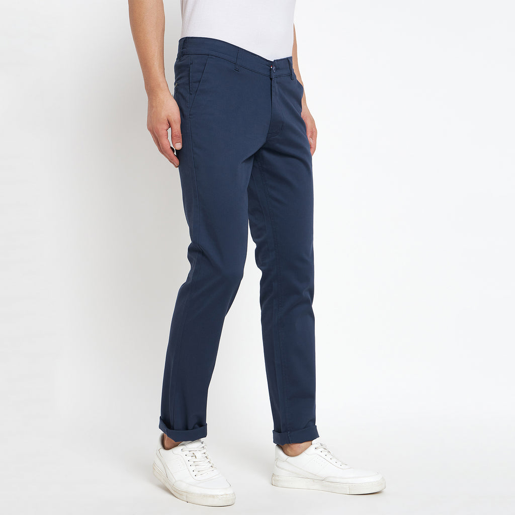 Duke Stardust Men Solid Chinos Trousers (SDT4512)