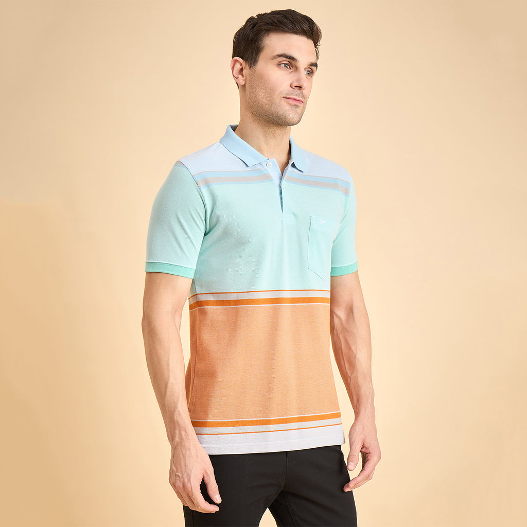 Duke Urban Men Half Sleeve Cotton Polo Tshirt (ON2087)