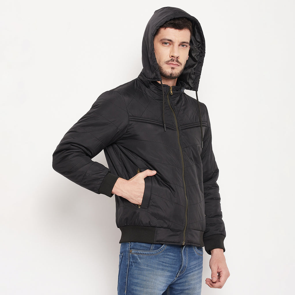 Duke Urban Men Full Sleeve Hooded Jacket (OSDZ1089)