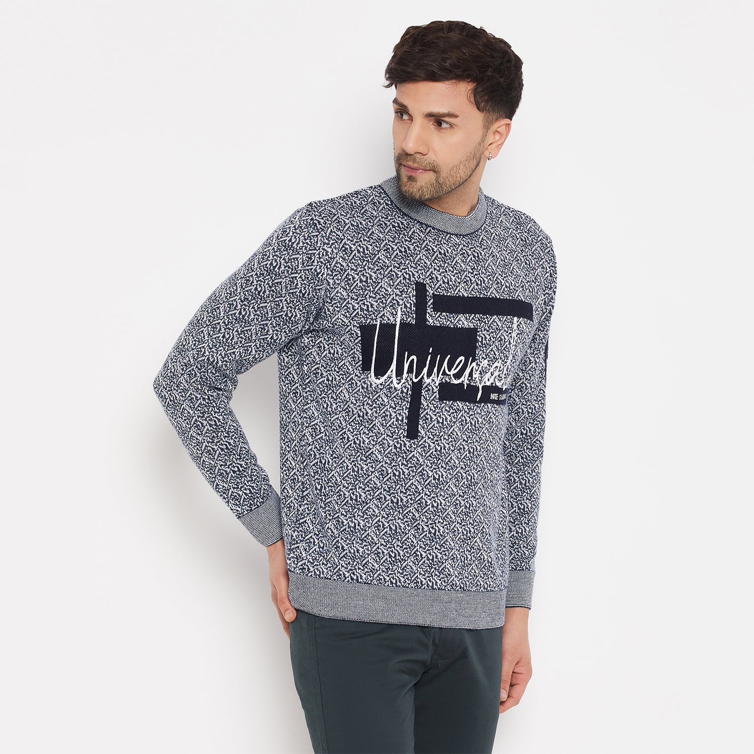Duke Urban Men Full Sleeve Round Neck Pullover (SDS2115)