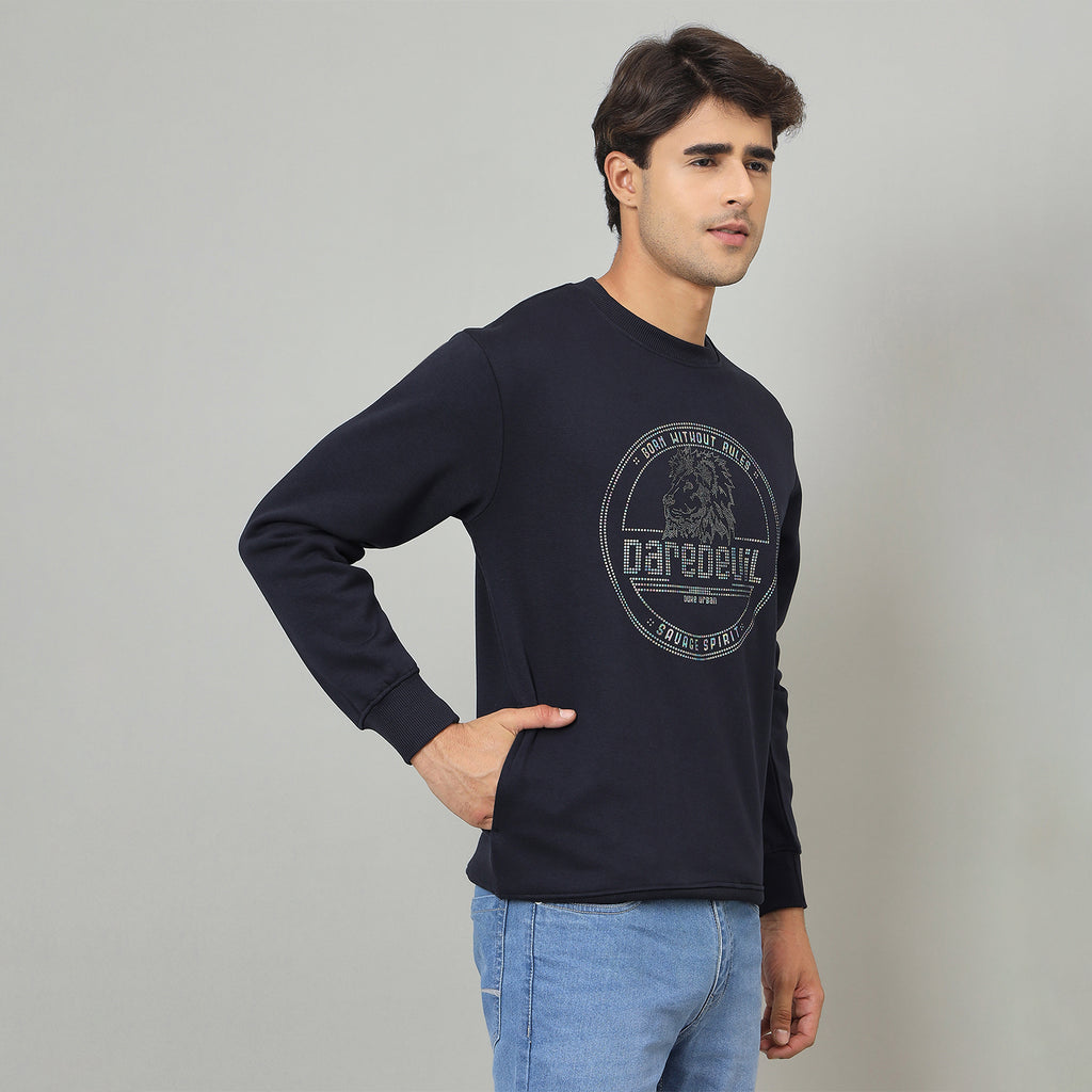 Duke Urban Men Round Neck Regular Sweatshirt (LF6398)