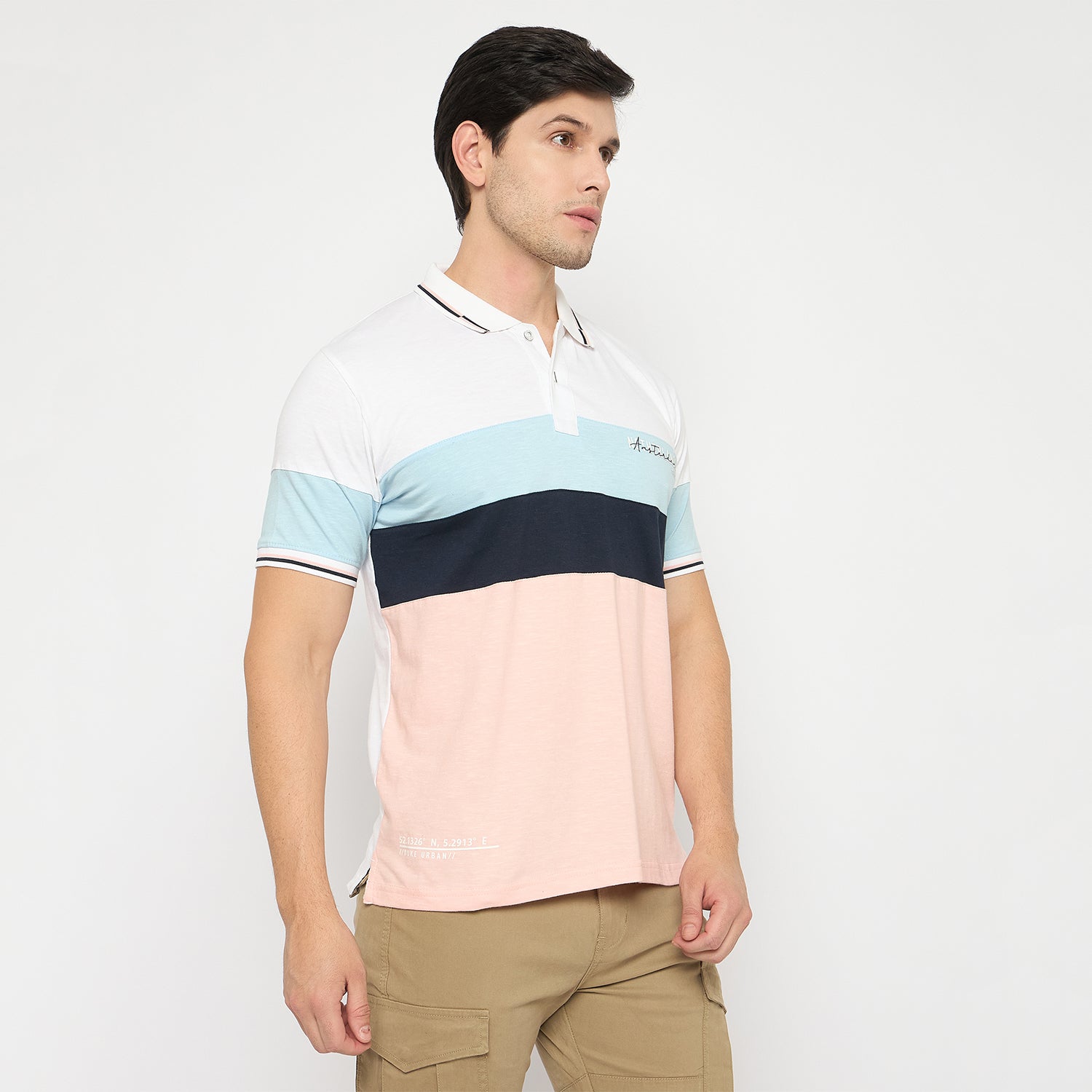 Duke Urban Men Half Sleeve Cotton Tshirt (LF7301)