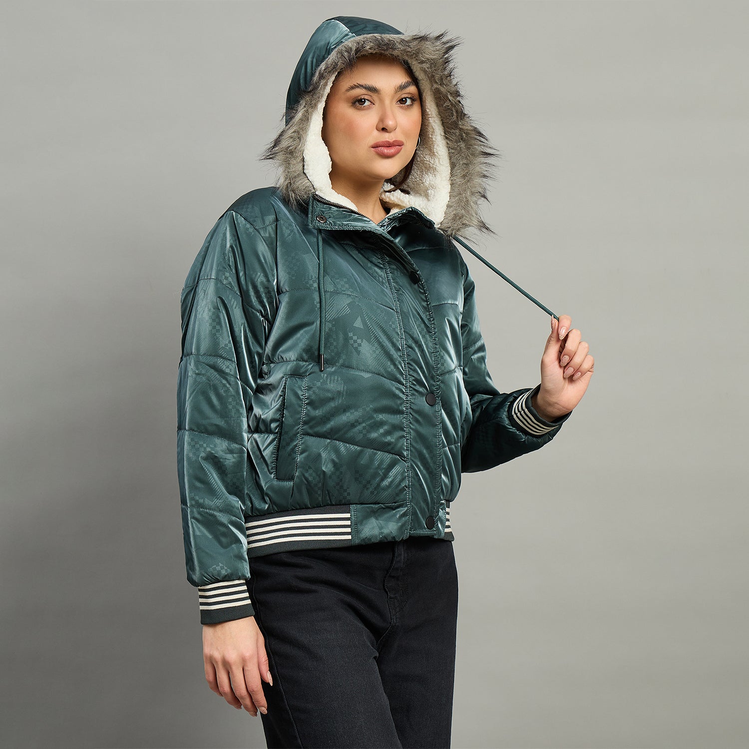 Duke Stardust Women Full Sleeve Jacket (SDZ4089)