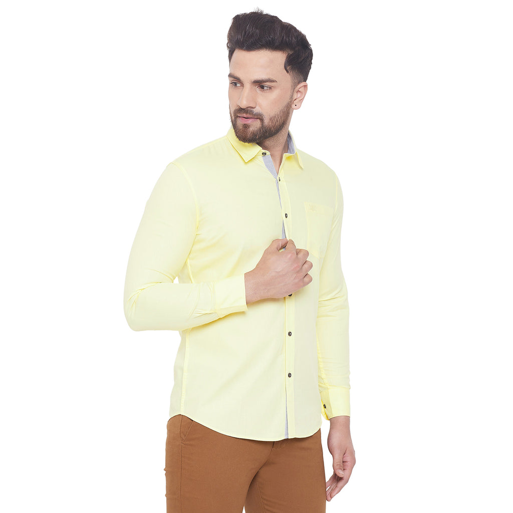 Duke Stardust Men Full Sleeve Cotton Shirt (O88CFEQ)