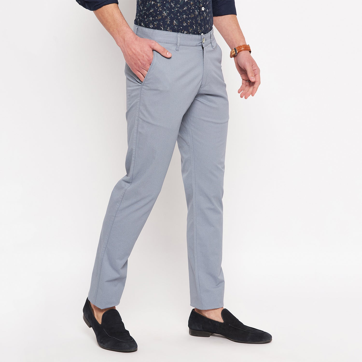 Duke Urban Men Slim Fit Trousers (SDT4572)