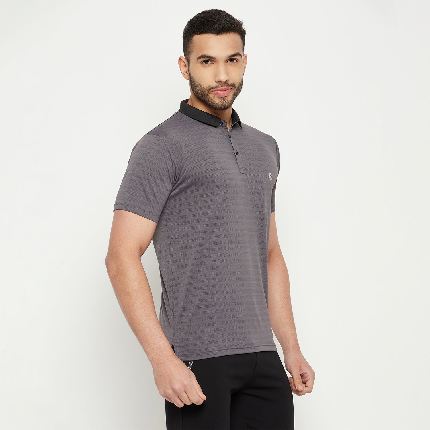 Duke Stardust Men Half Sleeve Polo Neck Cotton T-shirt (1600)