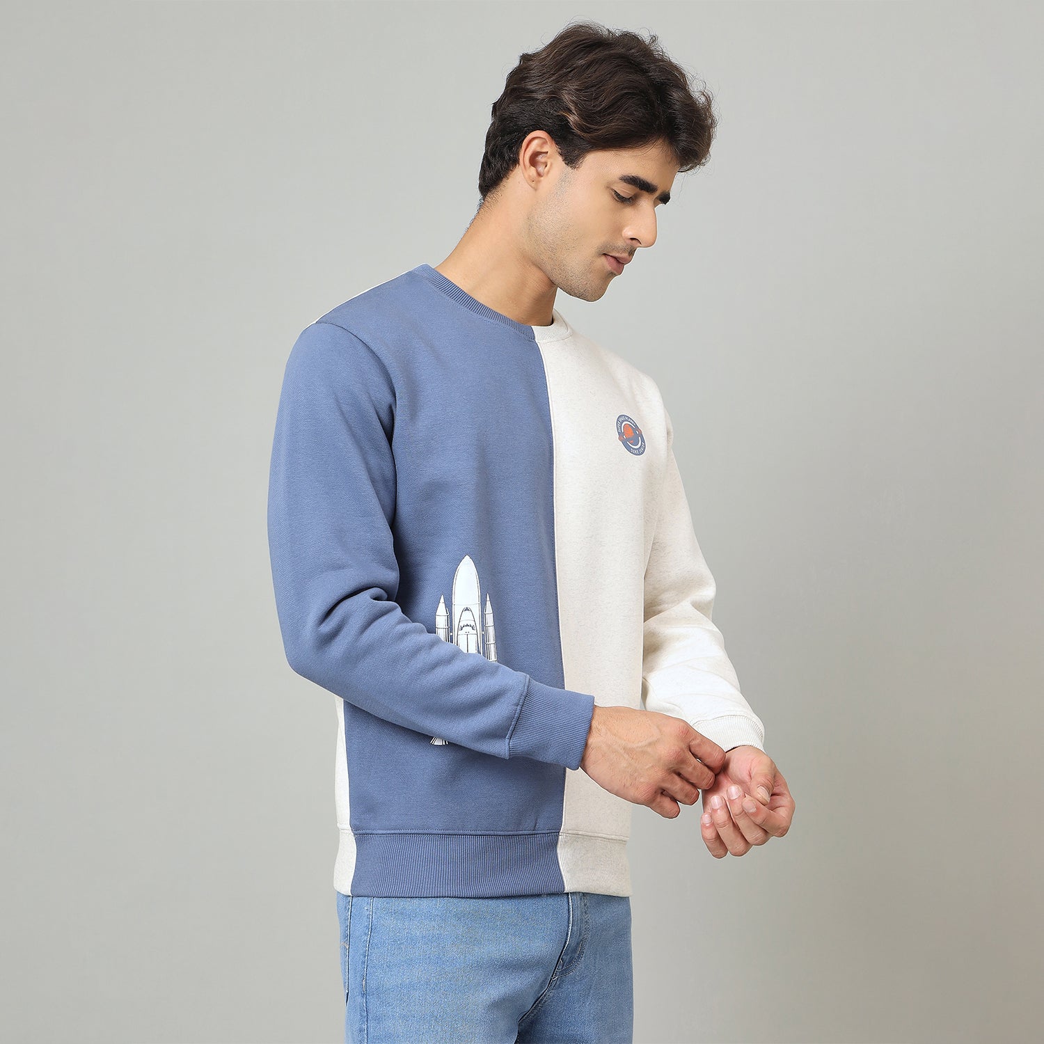 Duke Urban Men Round Neck Regular Sweatshirt (LF6350)