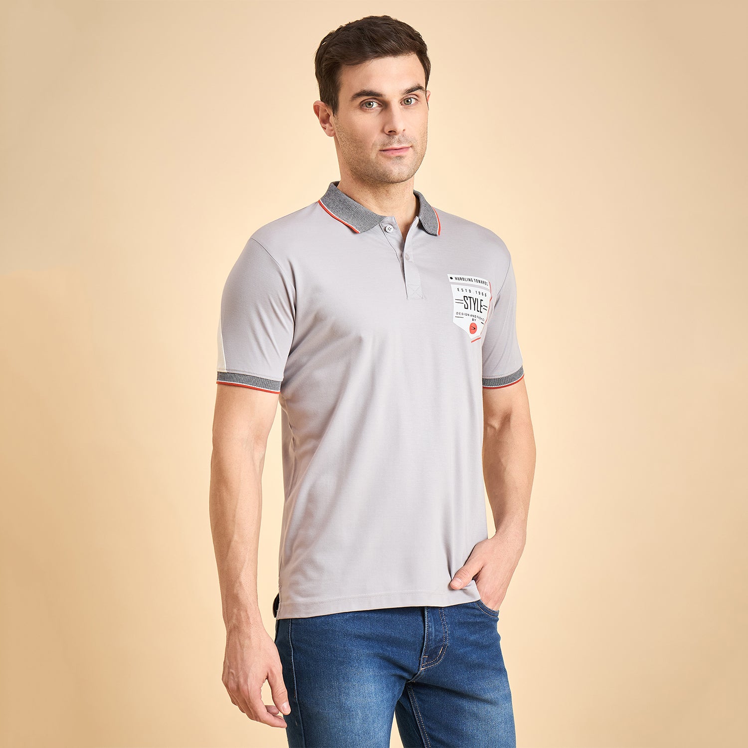 Duke Urban Men Half Sleeve Cotton Polo Tshirt (ON3051)