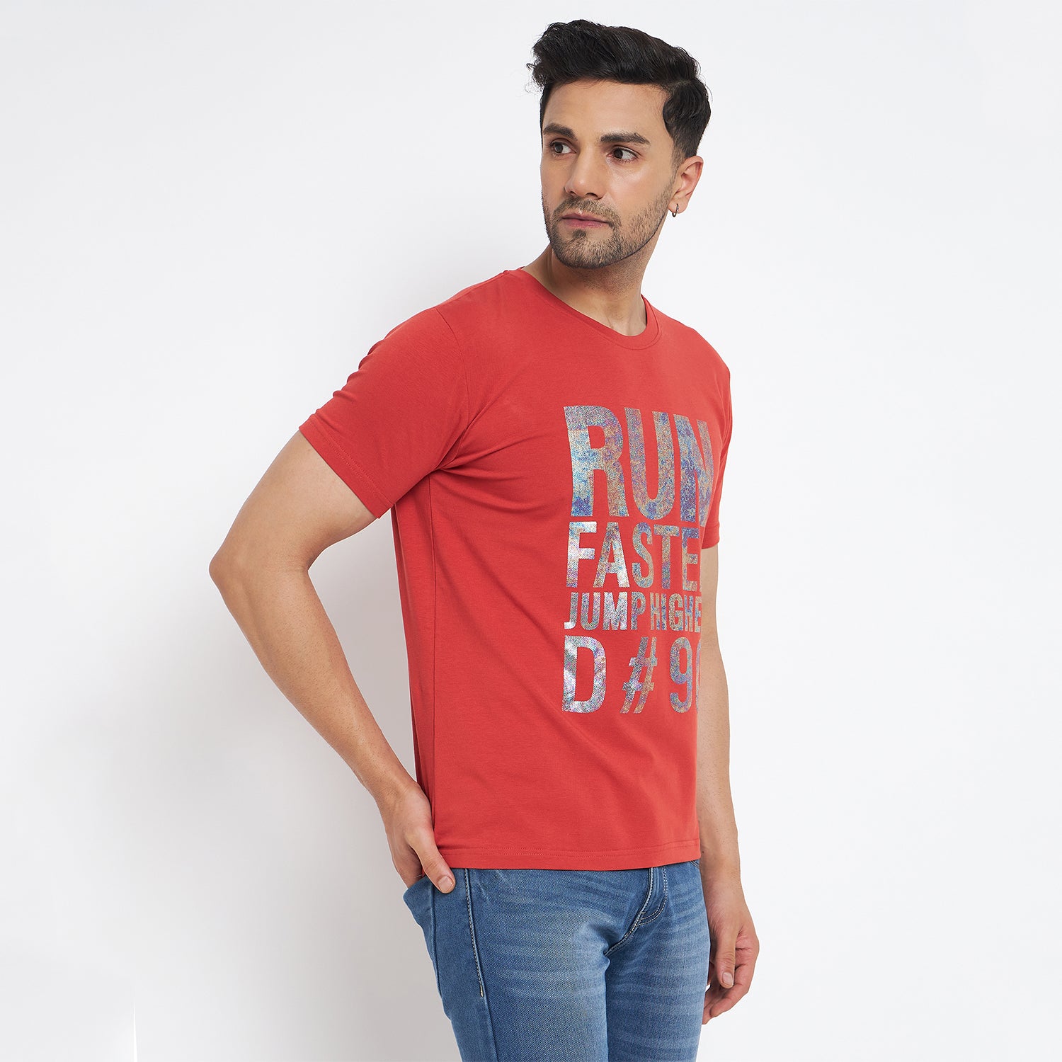 Duke Urban Men Half Sleeve Cotton T-shirt (LF7136)