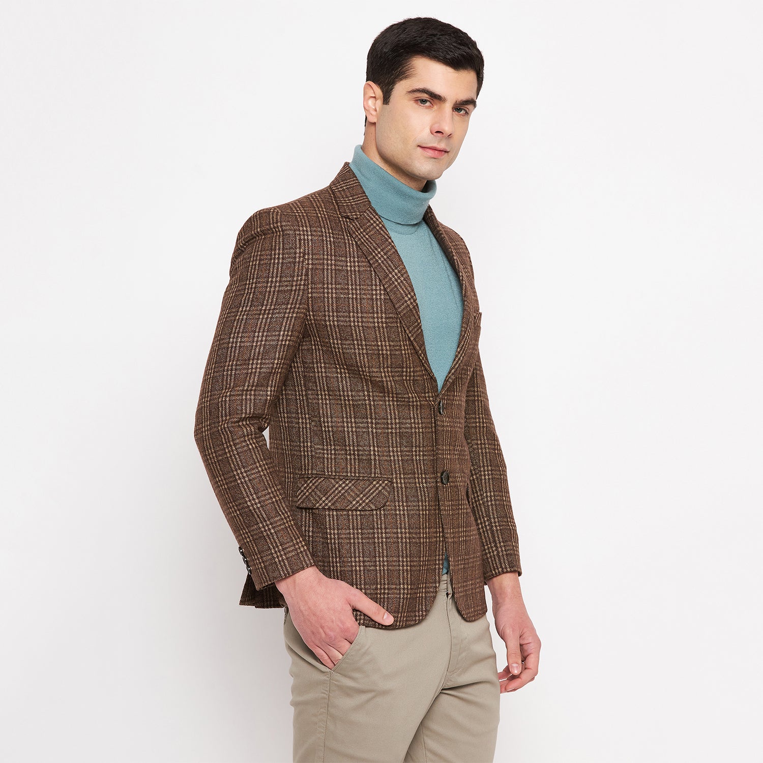 Duke Stardust Men Full Sleeve Coat (SDZ826)