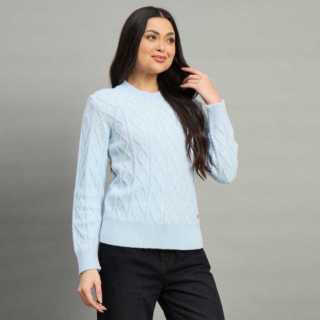 Duke Urban Women Round Neck Full Sleeve Sweater (SDS1396)
