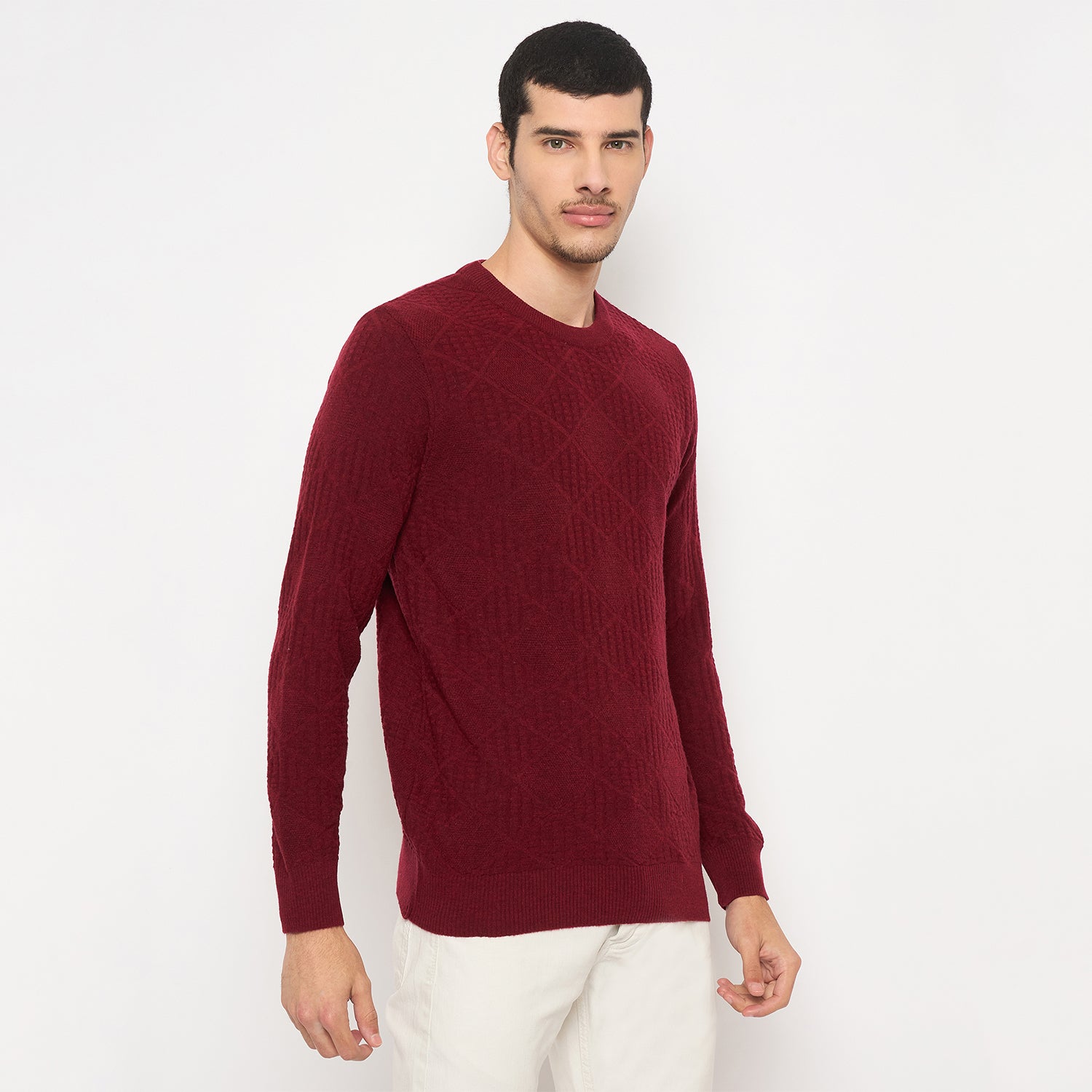 Duke Urban Men Full Sleeve Round Neck Sweater (SDS2291)