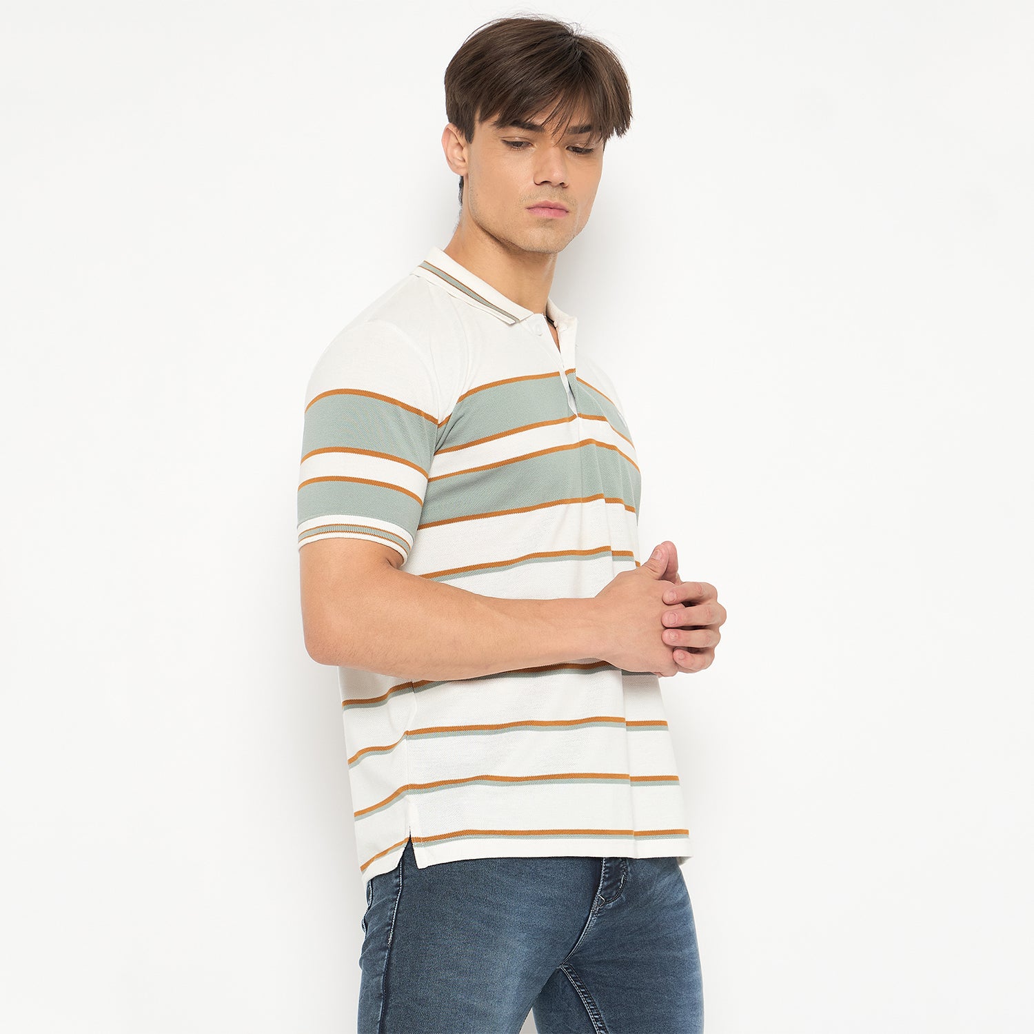 Duke Strardust Men Half Sleeve Cotton T-shirt (LF7127)