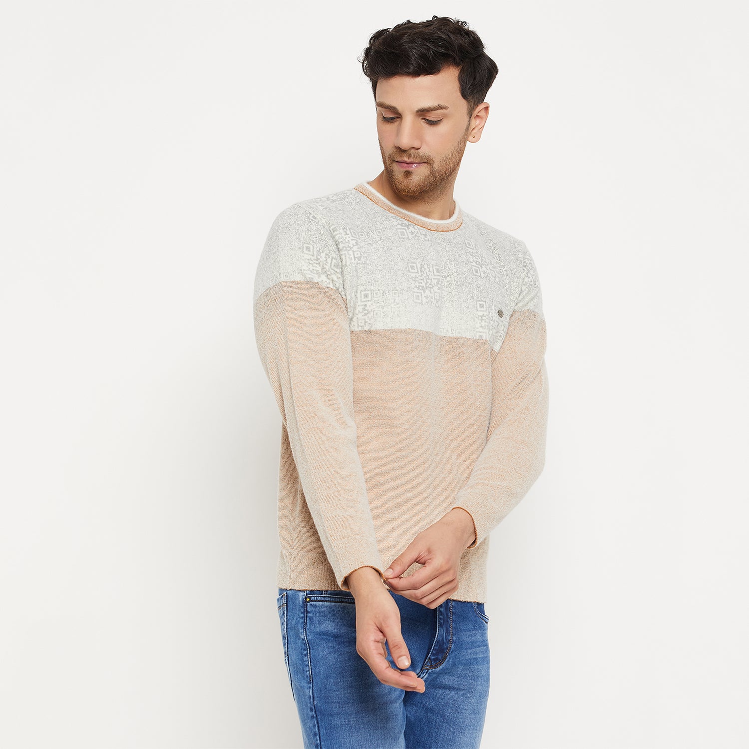 Duke Urban Men Full Sleeve Round Neck Pullover (SDS2071R)