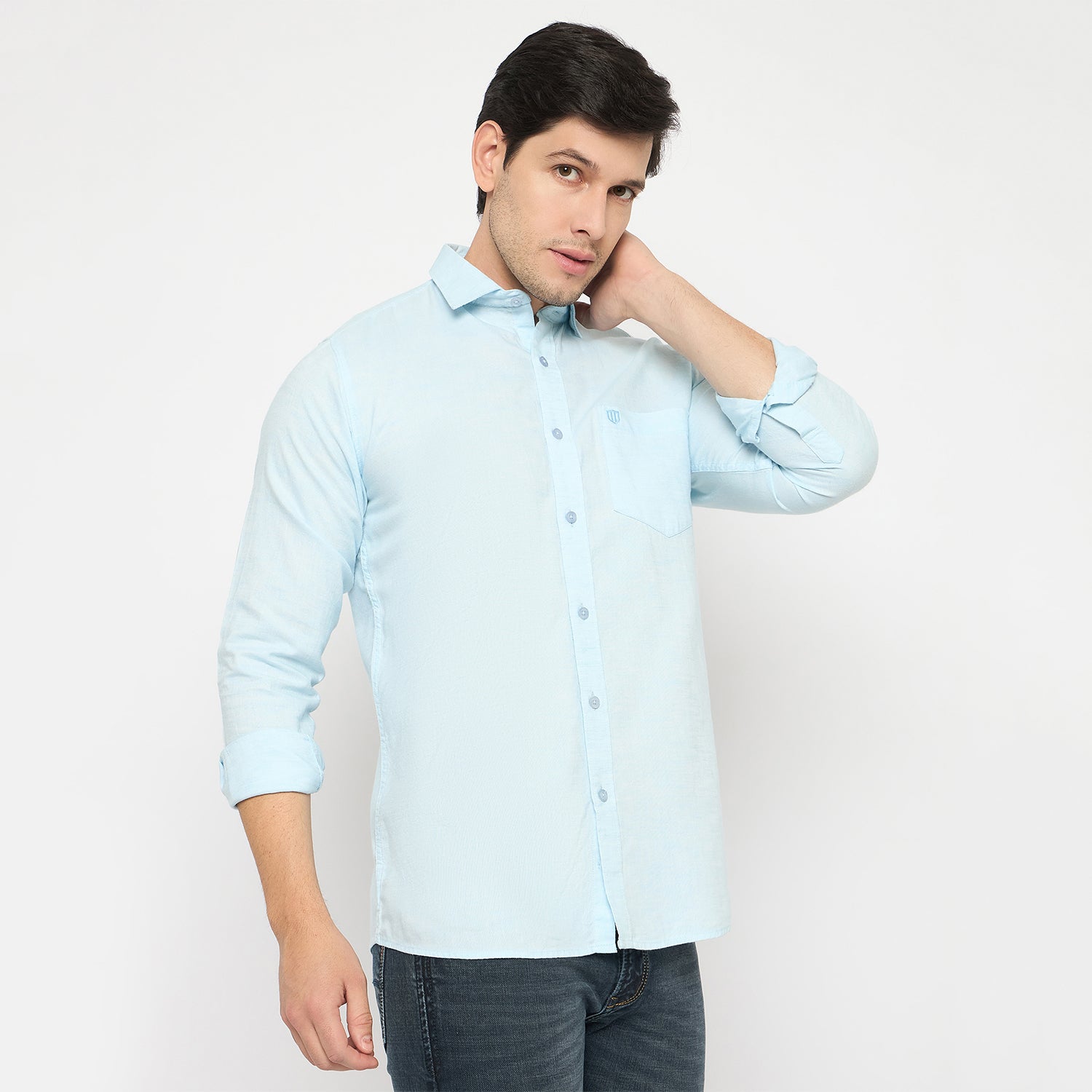 Duke Urban Men Full Sleeve Cotton Shirt (SDO8PLCC)