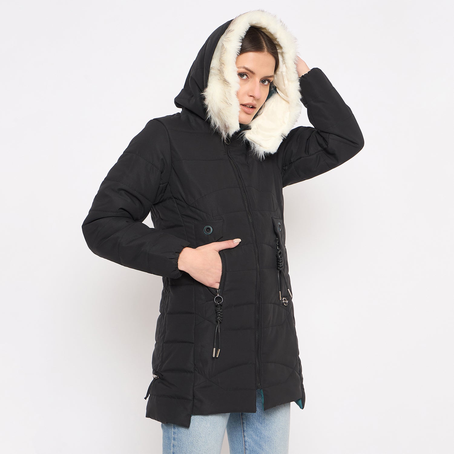 Duke Urban Women Full Sleeve Jacket (SDZ4039)