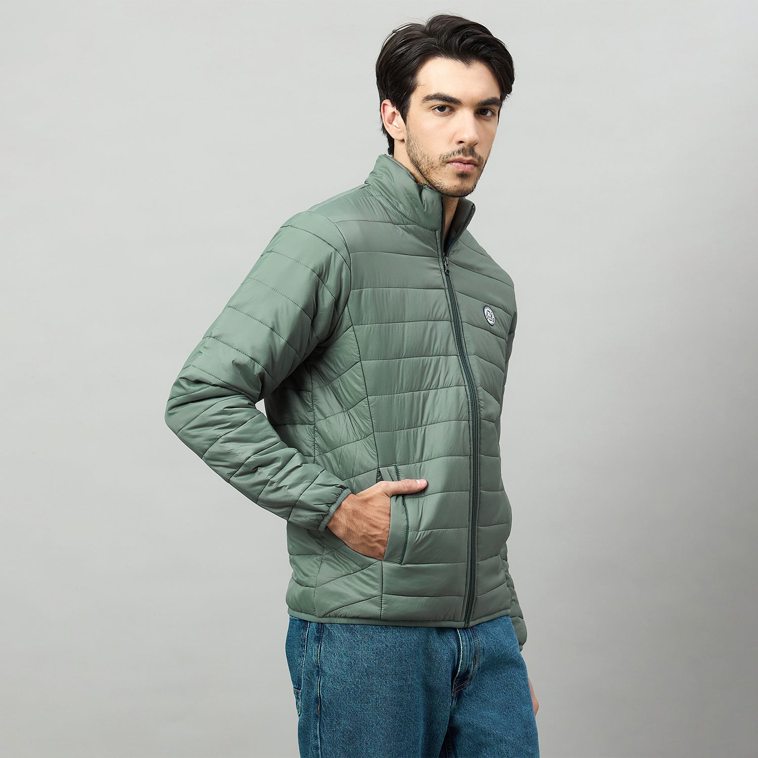 Duke Urban Men Short Style Full Sleeve Jacket (MWSDZ834)