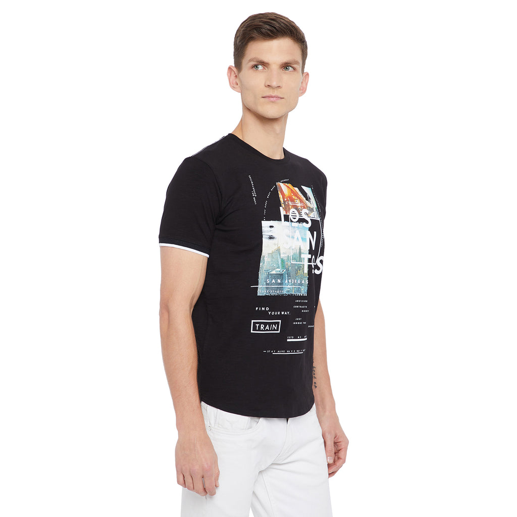 Duke Men Half Sleeve T-Shirt (LF4473)
