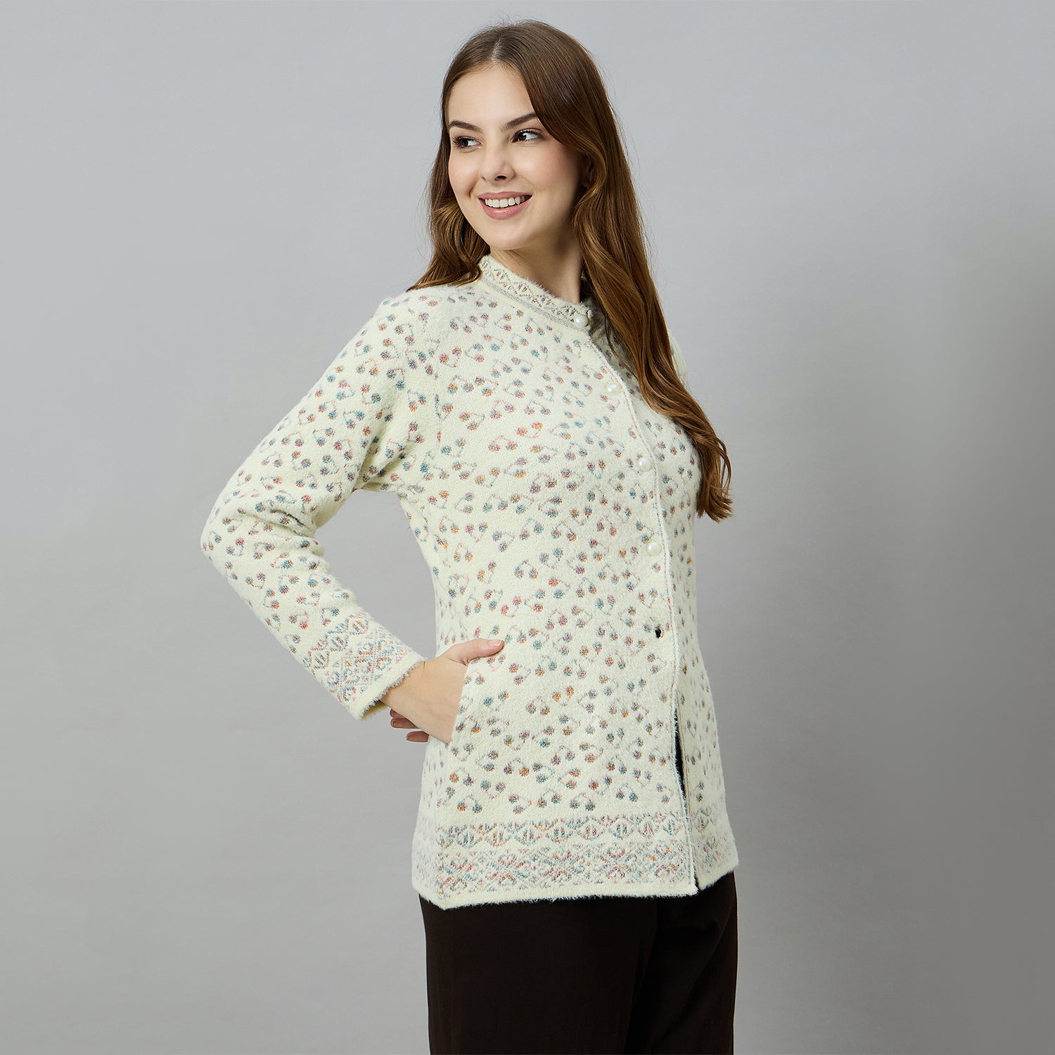 Duke Urban Women Front Open Regular Cardigan (ONSDS102)