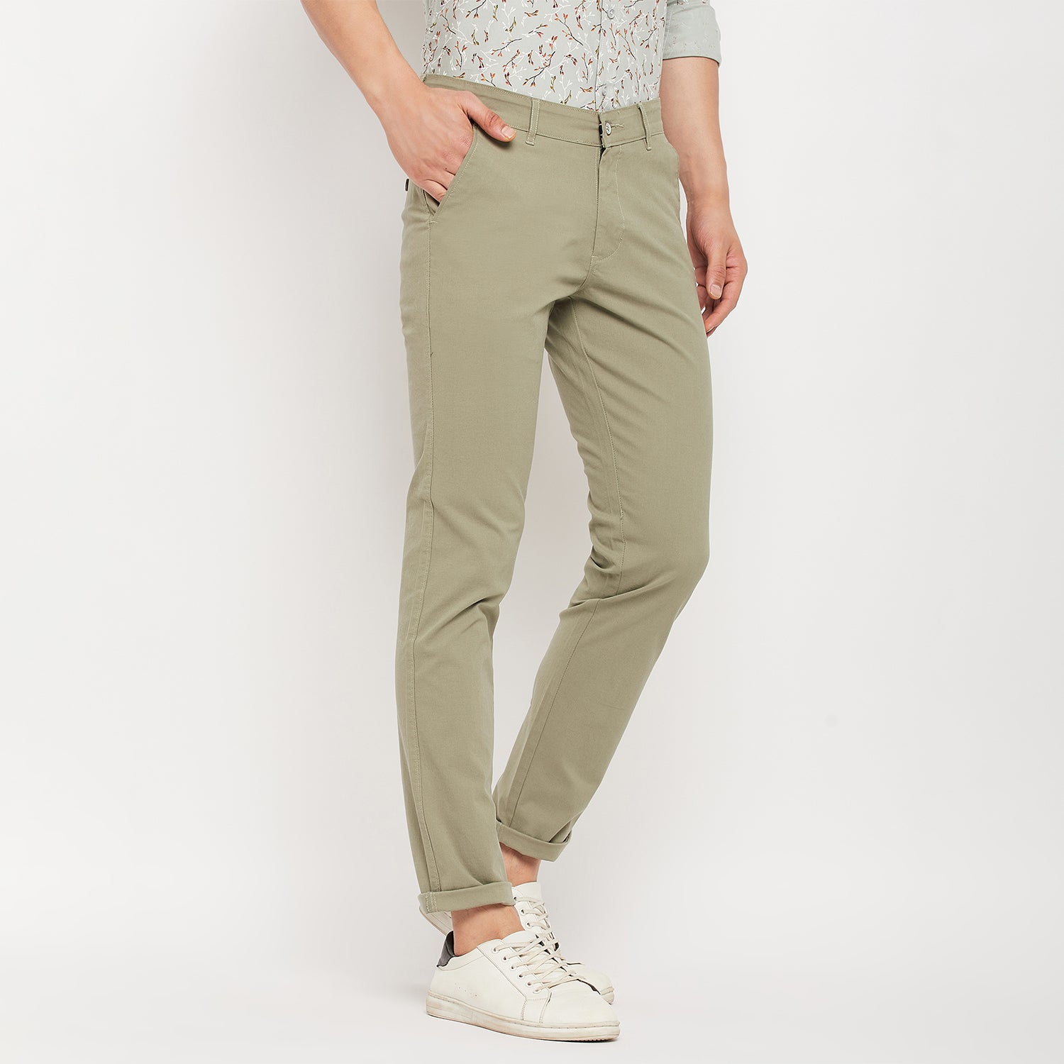 Duke Urban Men Slim Fit Cotton Trousers (SDT4580)