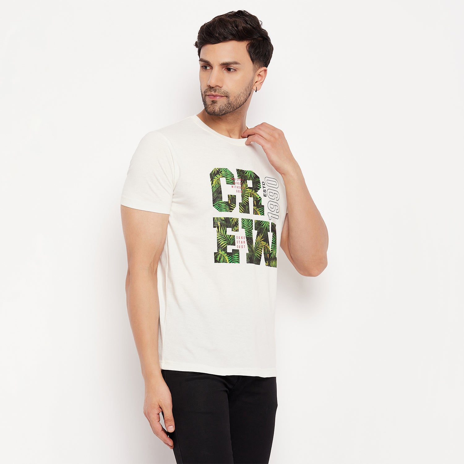 Duke Stardust Men Half Sleeve Cotton T-shirt (ONLF234)