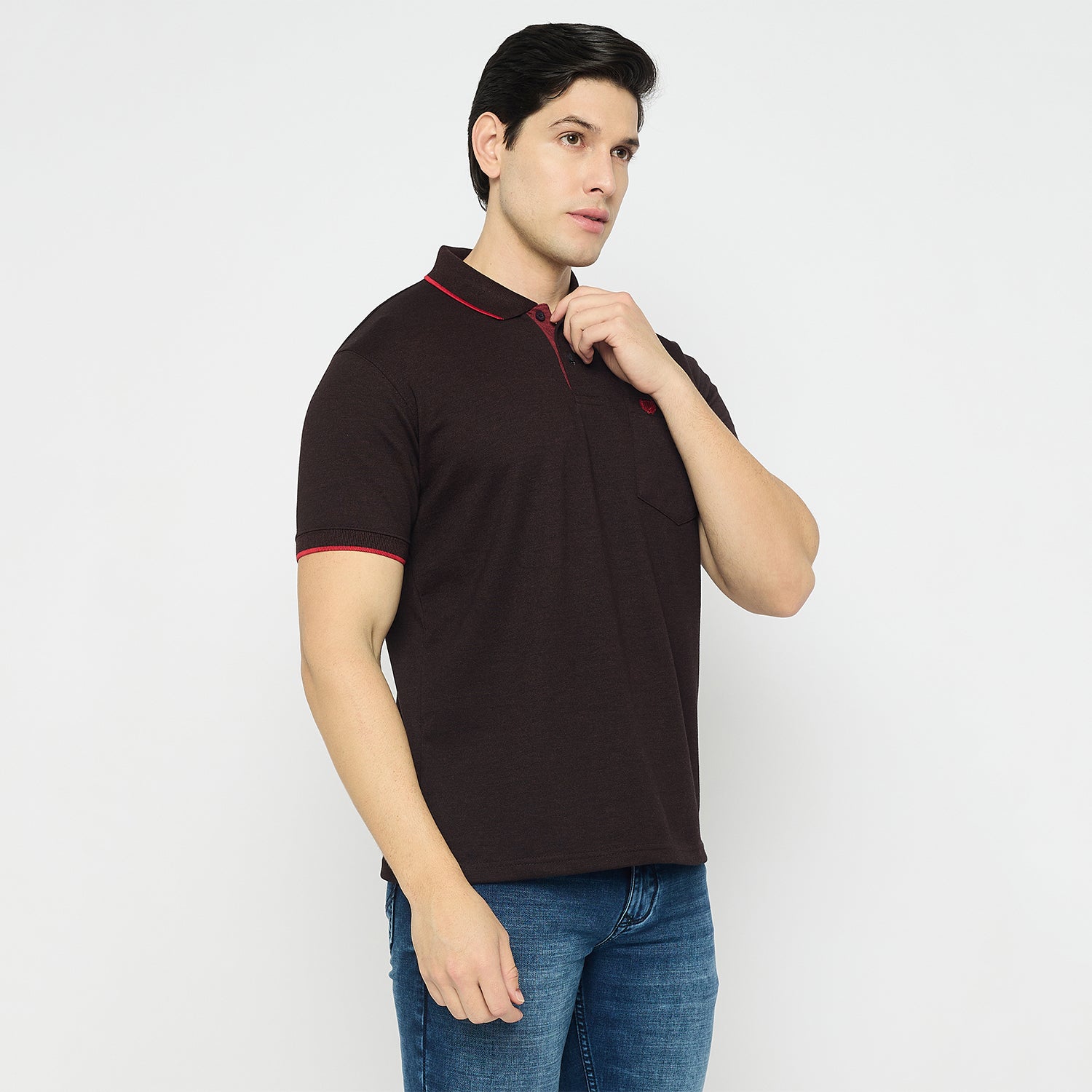 Duke Urban Men Half Sleeve Cotton Collared Tshirt (MSD67)