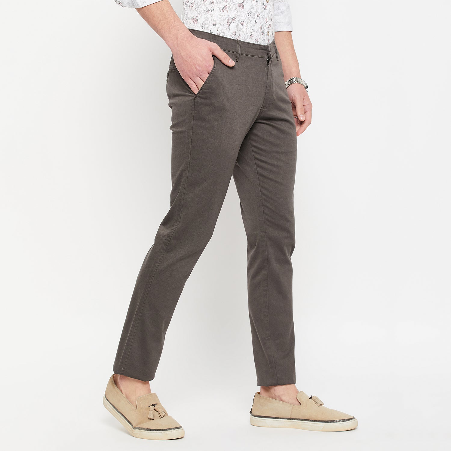 Duke Urban Men Slim Fit Trousers (SDT4582)