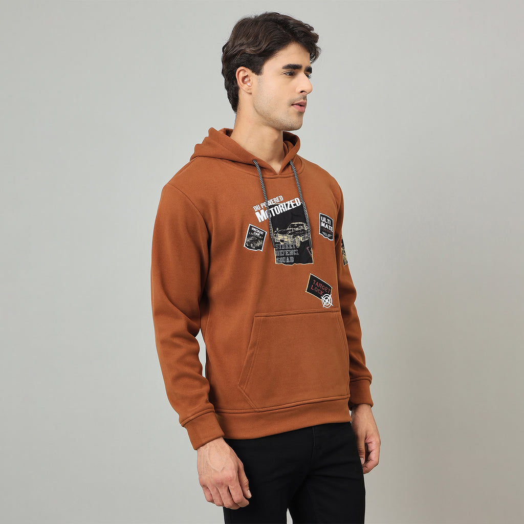 Duke Urban Men Hooded Regular Sweatshirt (LF6369)