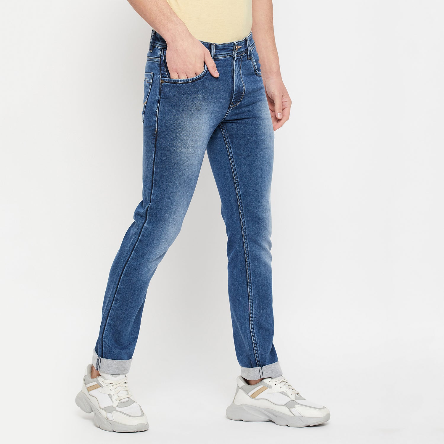 Duke Stardust Men Slim Fit Stretchable Jeans (SDD5505)