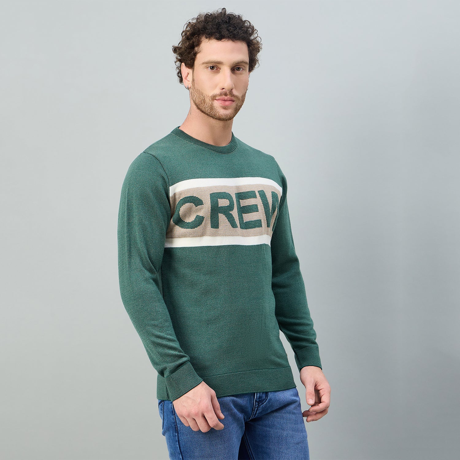 Duke Urban Men Round Neck Regular Sweater (SDS2279)