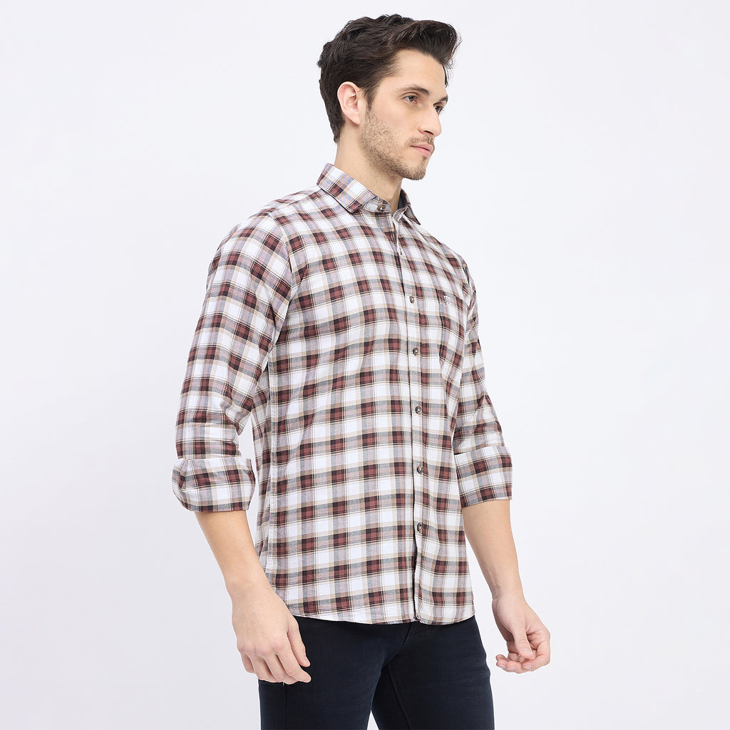Duke Urban Men Full Sleeve Cotton Shirt (SDO8CKAS)