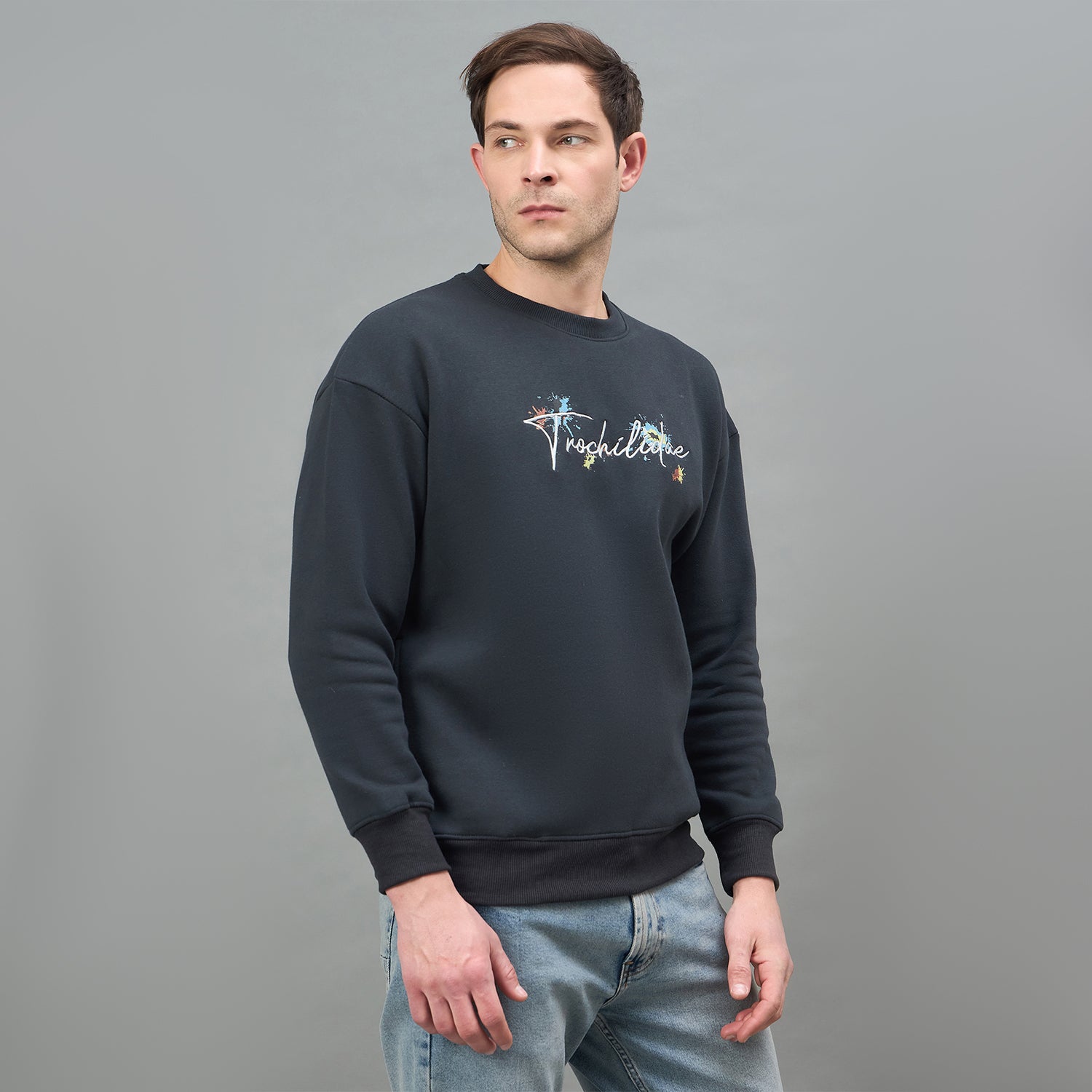 Duke Urban Men Round Neck Full Sleeve Sweatshirt (LF6526)