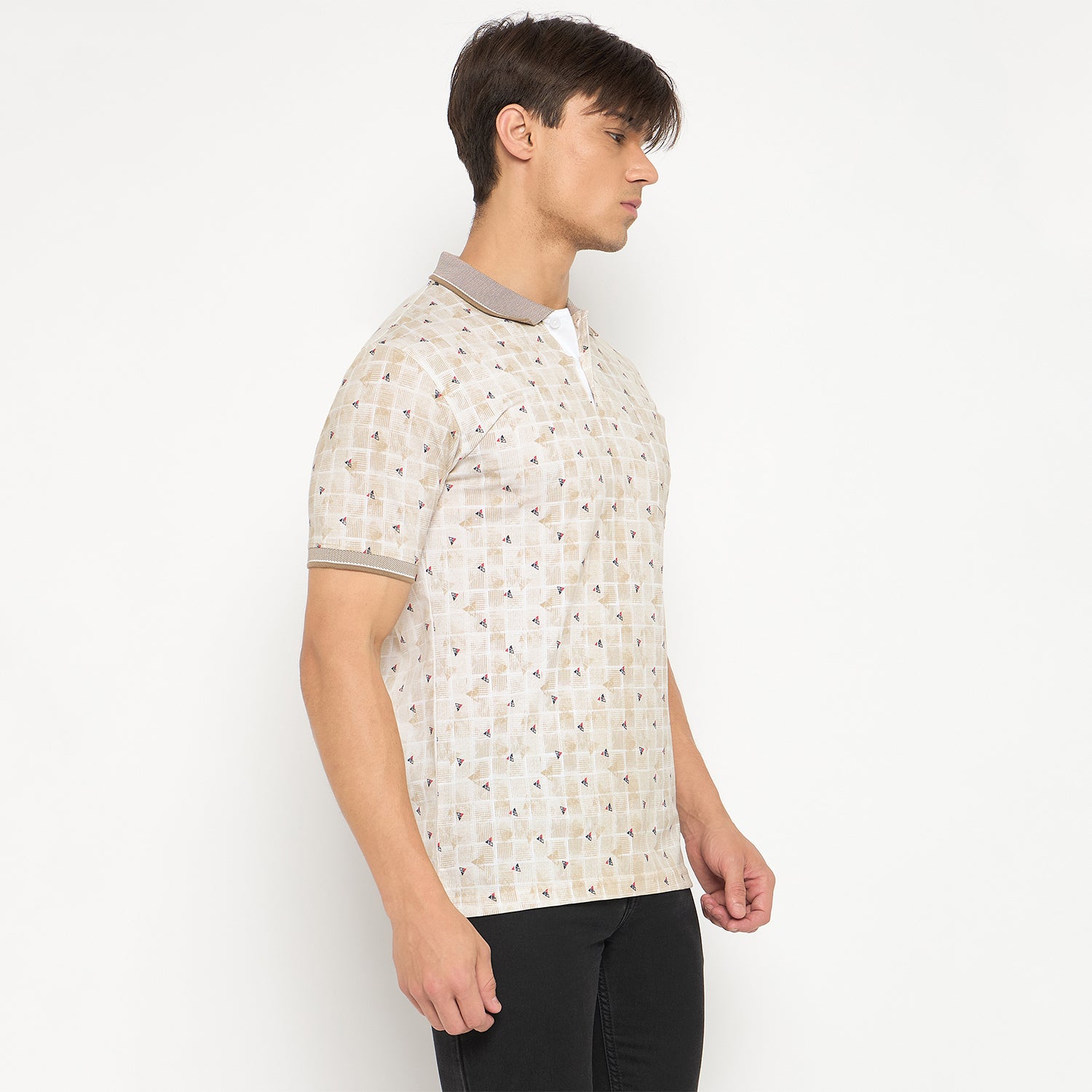 Duke Urban Men Half Sleeve Cotton T-shirt (LF7179)