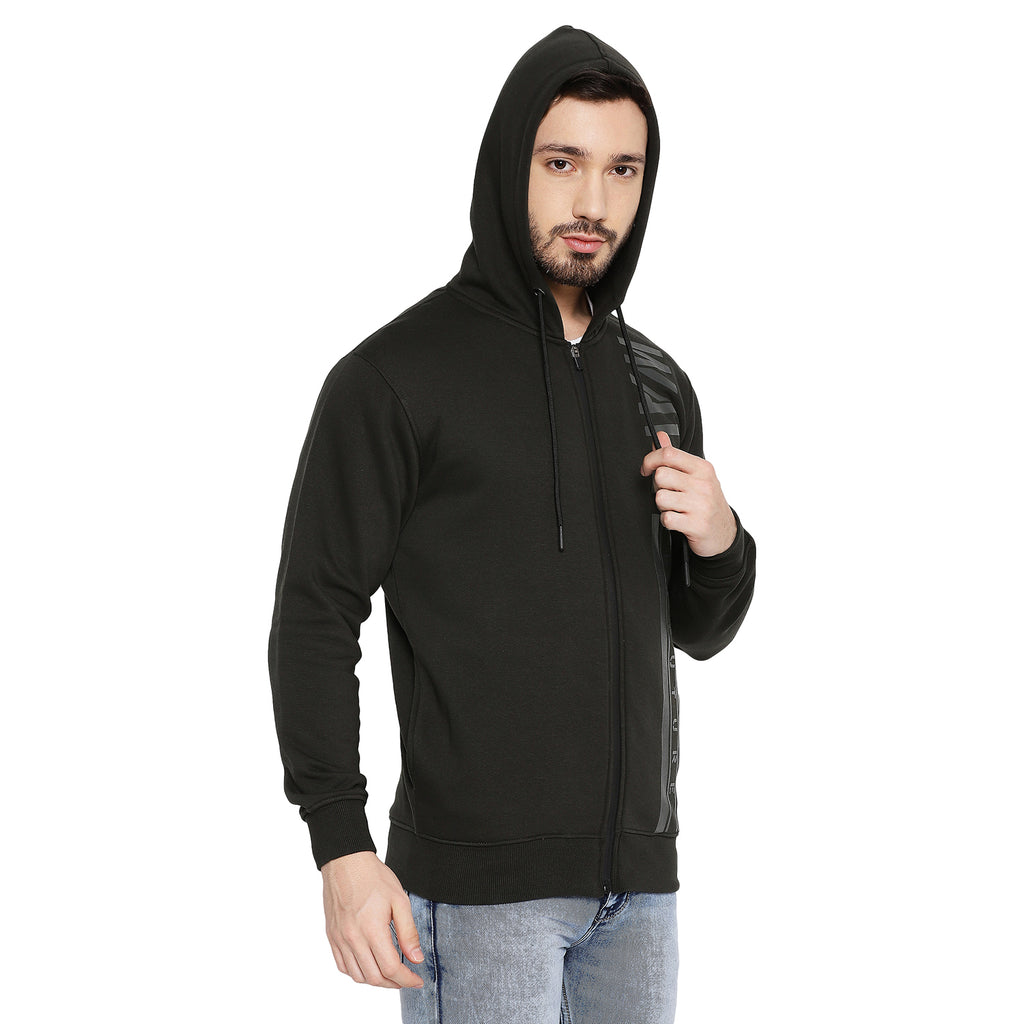 Duke Urban Men Hooded Zipper Sweatshirt (LF6133S)