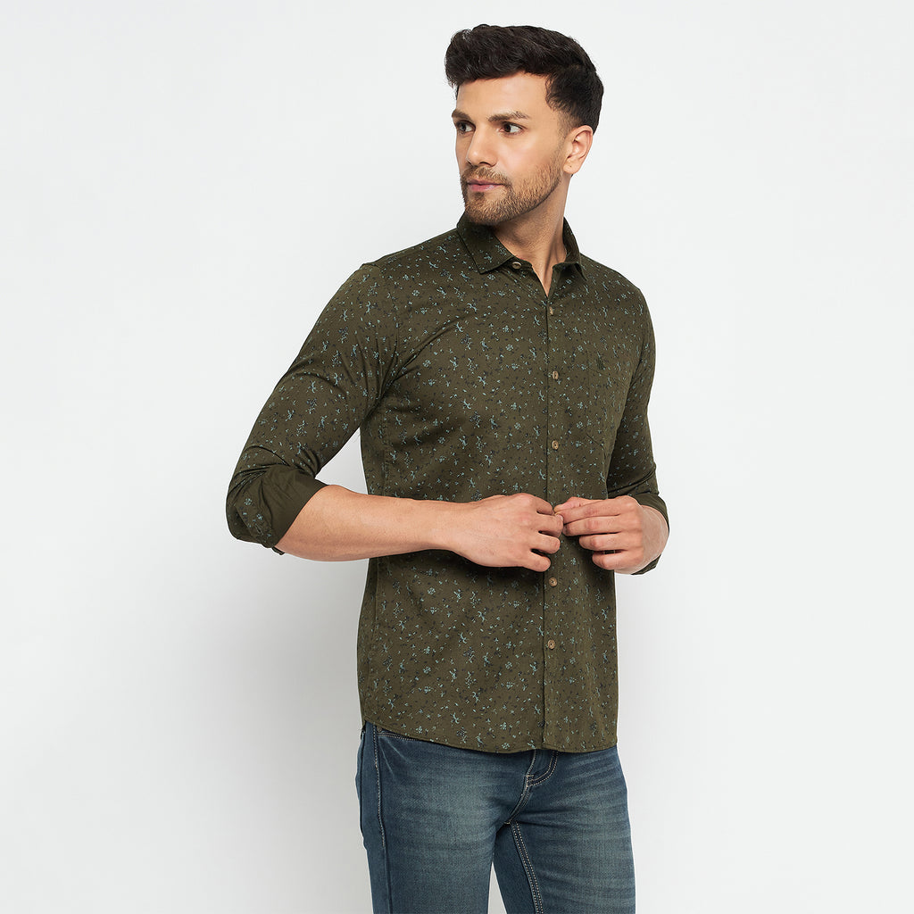 Duke Stardust Men Full Sleeve Cotton Shirts (SDO8PRSL)