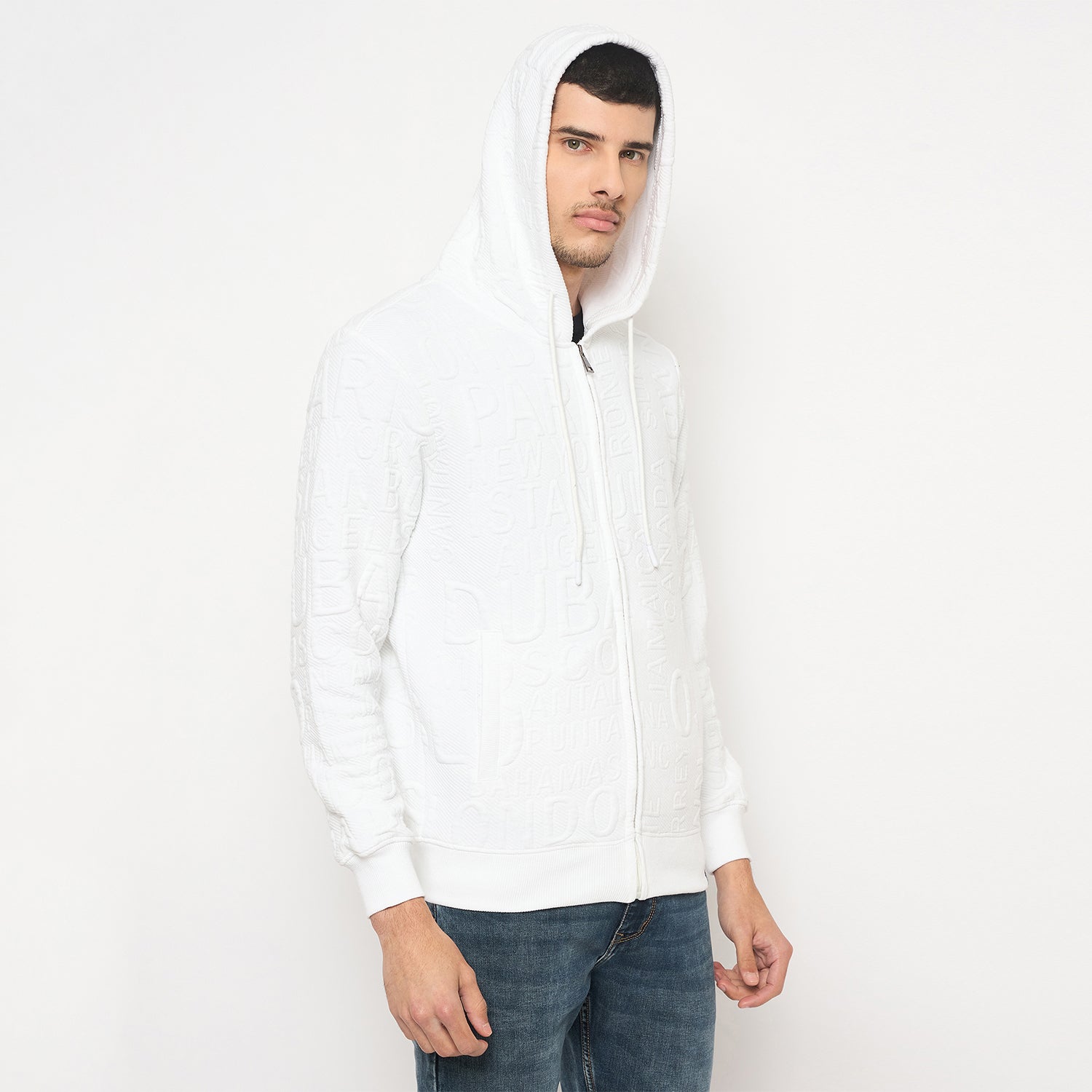 Duke Urban Men Full Sleeve Hooded Sweatshirt (LF6362)