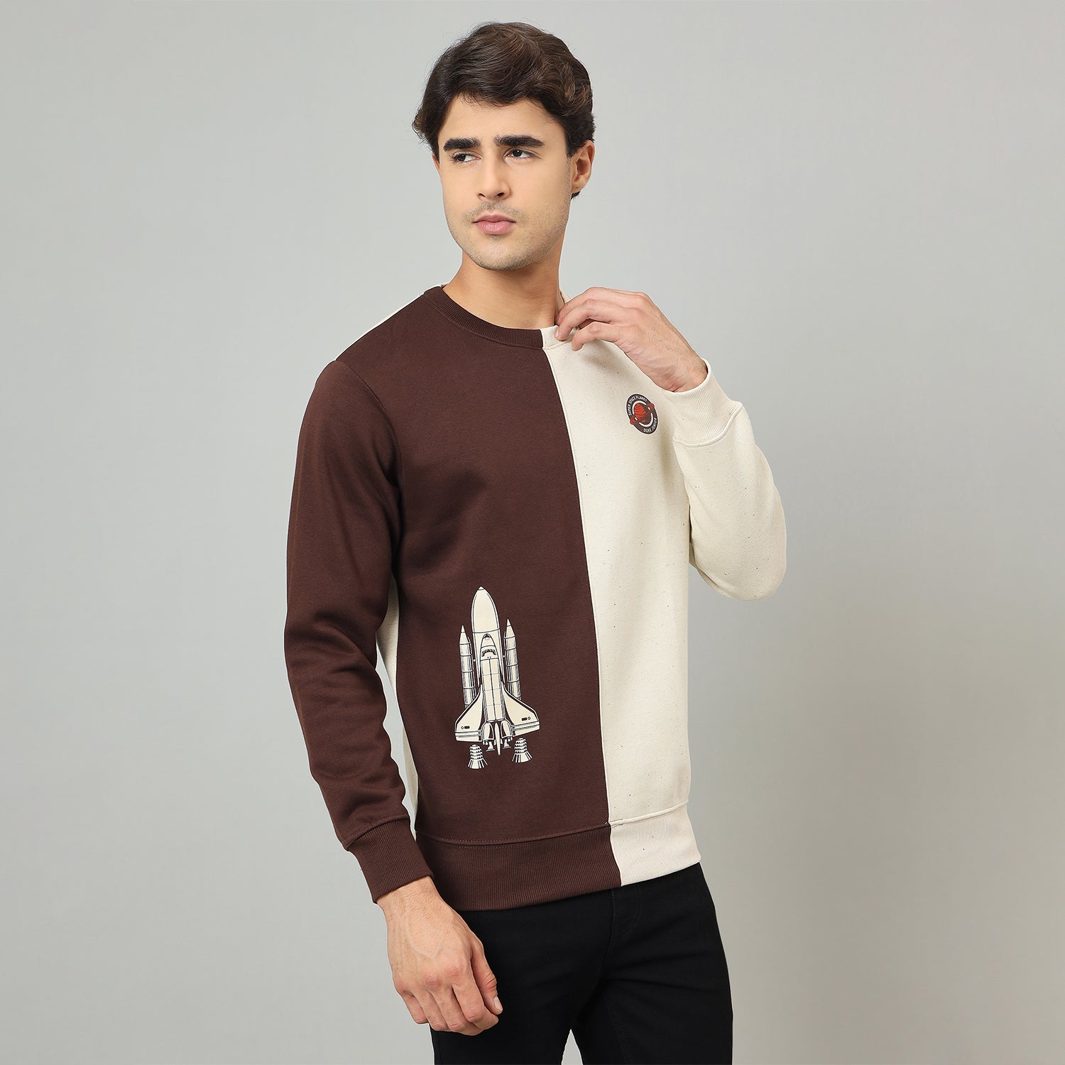 Duke Urban Men Round Neck Regular Sweatshirt (LF6350)
